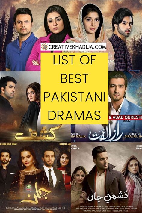 Best Pakistani Dramas You Should Watch Creative Khadija Crafts