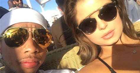 Tyga And Rumoured New Girlfriend Lingerie Model Demi Rose Pictured On Their Way To Gotha