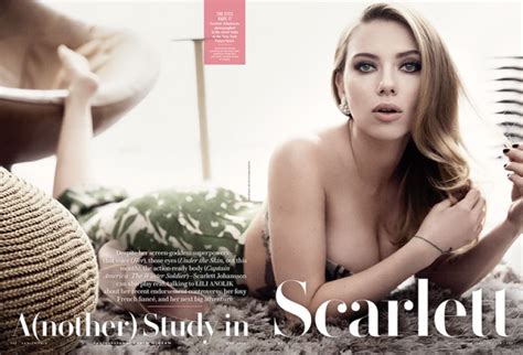 Scarlett Johansson Vanity Fair Magazine May Issue CelebMafia
