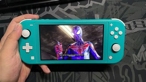 Marvels Spider Man Miles Morales Nintendo Switch Lite Youtube