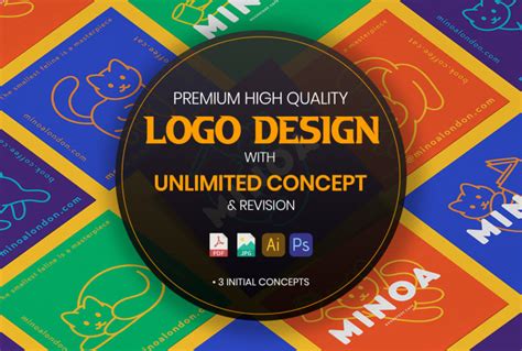 Design Two Outstanding Logo With Unlimited Concepts And Revisions By