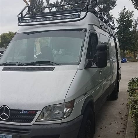 Roof Rack And Ladder Install On This Mercedes Sprinter 4x4 Furgo
