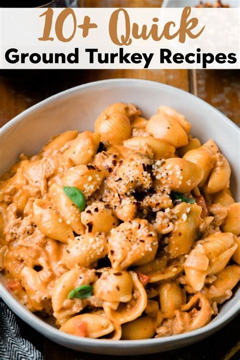 Here are 14 of our favorite recipes. How To Use 1lb. Of Ground Turkey For Dinner | Ground ...