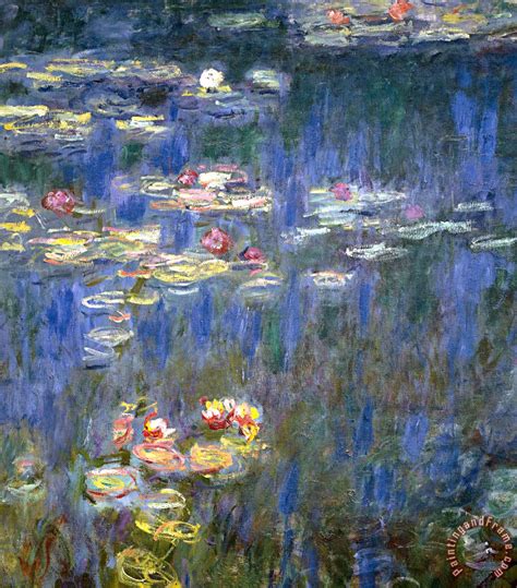 Claude Monet Water Lilies Painting Water Lilies Print For Sale