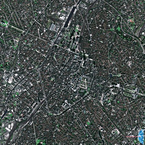 Space In Images 2005 02 The Centre Of Brussels As Seen From