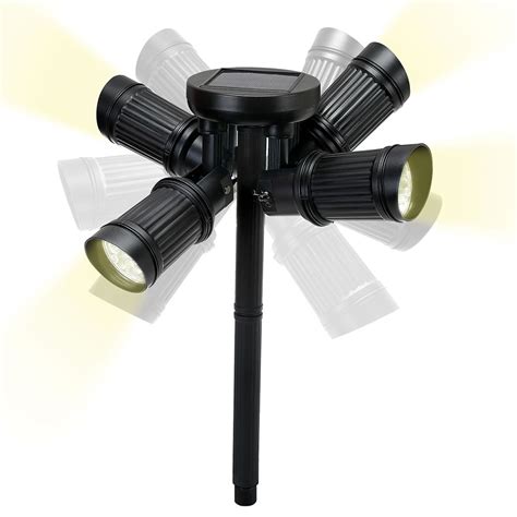 The Quad Directional Solar Light Hammacher Schlemmer