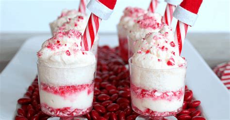 Mini Peppermint Trifle Recipe Elf On The Shelf Christmas Dessert