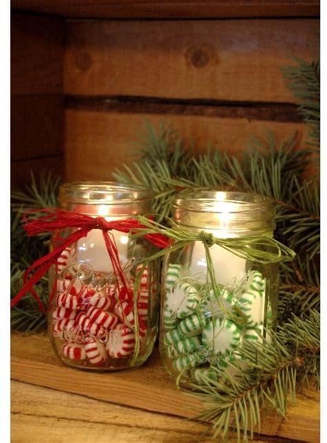 50 Amazing Mason Jar Christmas Crafts Pink Lover