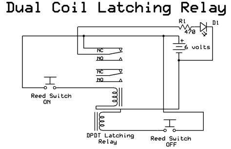 12v Latching Relay Wiring Diagram Wiring Diagram