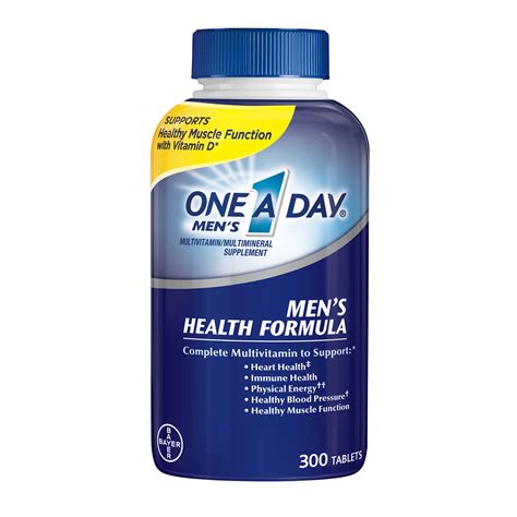 One A Day Mens Multivitamin Tablets 300 Ct Bjs Wholesale Club