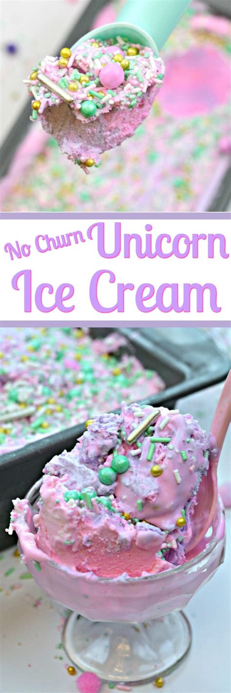No Churn Unicorn Ice Cream Recipe Houston Mommy And Lifestyle Blogger