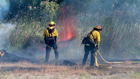 Antioch Vegetation Fire Limited To 2 Acres By Contra Costa Firefighters