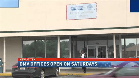 Alabama Drivers License Offices Now Open On Saturdays