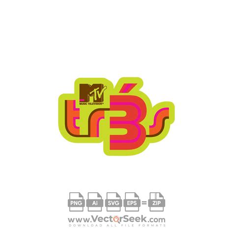 Mtv Tr3s Logo Vector Ai Png Svg Eps Free Download