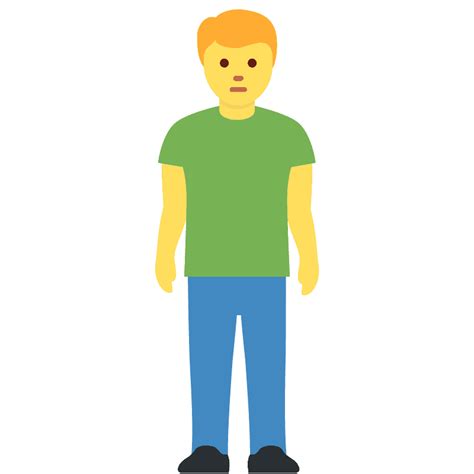 Man Standing Emoji Clipart Free Download Transparent Png Creazilla