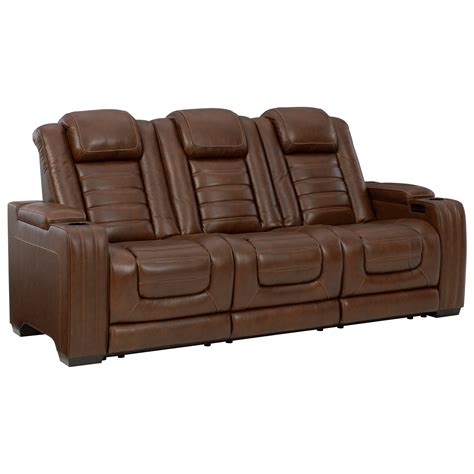 Signature Design By Ashley Backtrack Power Reclining Sofa With