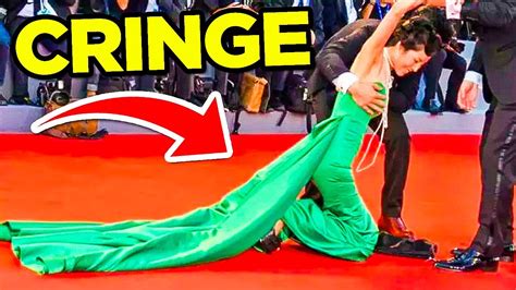 20 Most Awkward Red Carpet Moments Youtube