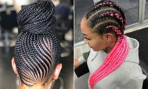 This braided hairstyle trend comes from africa and it when it comes to choosing hairstyles with cornrows, you have a lot of choices. 43 Cool Ways to Wear Feed In Cornrows | StayGlam