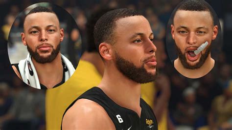 NBA K Stephen Curry Cyberface Body Update