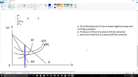 Econ 2302 Example Sr Firm Graphsgraphing Solutions Unit 2 Youtube