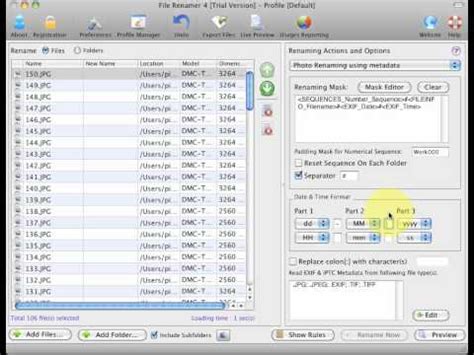 Apr 12, 2021 · how to batch rename file extensions on mac? File Renamer for Mac - Rename photos using EXIF and IPTC ...