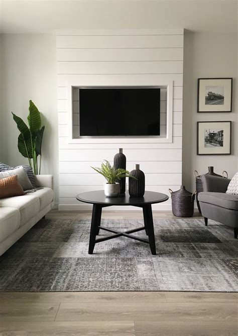 The Best Of Shiplap Living Room Wall Decoozy
