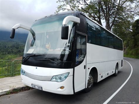 Sri Lanka Buscoach Rentalshire Hire A Luxury Tourist Ac Bus In