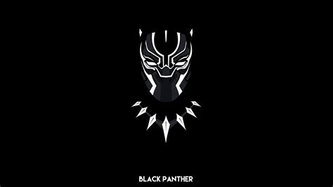 Black Panther Minimalism 4k Artwork Artist Artstation Superheroes