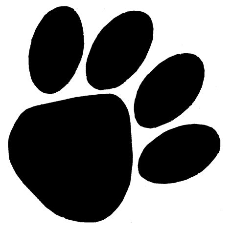 Lion Paw Print Clipart Free Download On Clipartmag