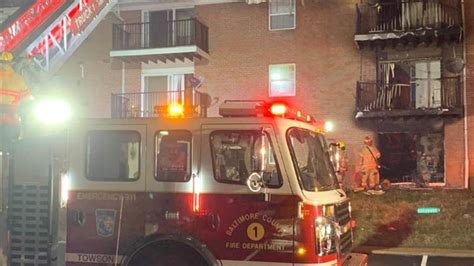 Several Crews Called To 2 Alarm Apartment Fire In Hillendale Wbal