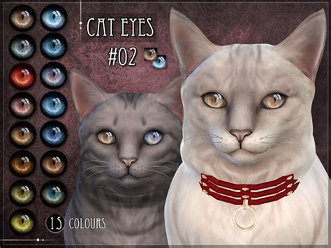 Sims 4 Ccs The Best Cat Eyes 02 By Remus Sirion Sims 4 Pets