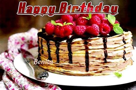 Happy Birthday Benita Song With Cake Images