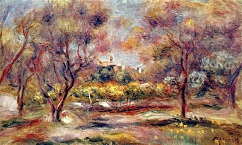 Paisaje En Grasse 1911 De Pierre Auguste Renoir 1841 1919 France