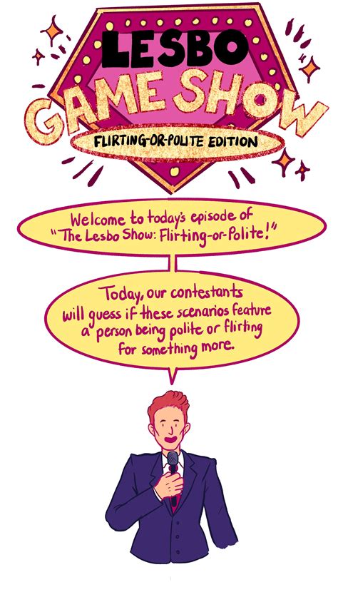 Flirting Or Polite A Lesbian Game Show The New Yorker
