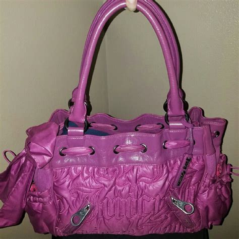 Off Juicy Couture Handbags Juicy Couture Purple Nylon Daydreamer Purse Bag From Amber S