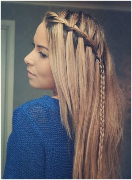 Cute Braid Ideas Long Hairstyles For Straight Hair Popular Haircuts