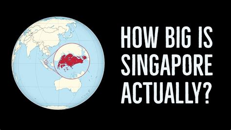 Singapore How Big Is Singapore Actually Youtube