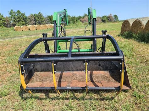 Buhler Allied 2895 Front End Loader Wfour Tine Grapple Bigiron Auctions