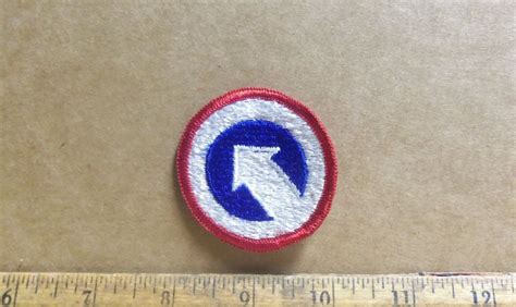 Us Army 1st Logistical Command Embroidered Patch Nos Embroidered