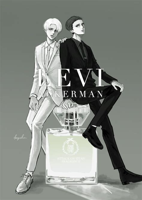 Levi Ackerman Perfume Ad Attack On Titan Attack On Titan Levi