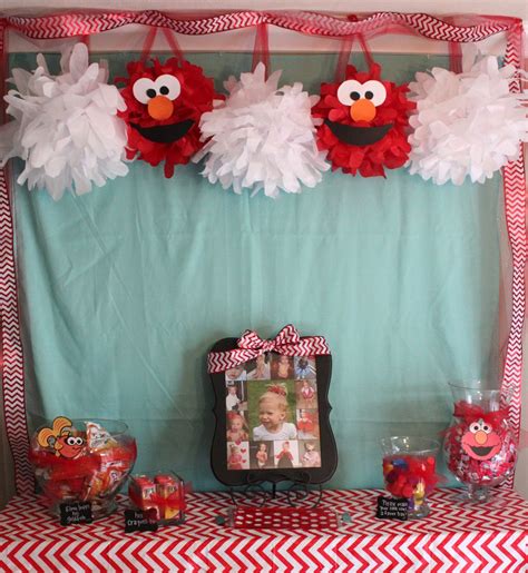 Handmade Happiness Elmo 2nd Birthday Party