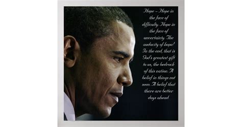 Barack Obama Hope Poster Zazzle