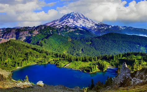 Mount Rainier Wallpaper Mount Rainier National Park Washington Usa