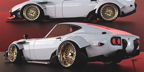 Toyota 2000gt Virtually Thrashes Classic Halo Status With Aggressive