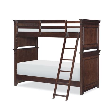Canterbury Bunk Bed Warm Cherry By Legacy Classic Kids Furniturepick