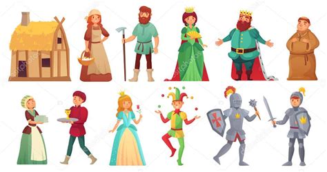 Personajes Históricos Medievales Histórica Corte Real Caballeros