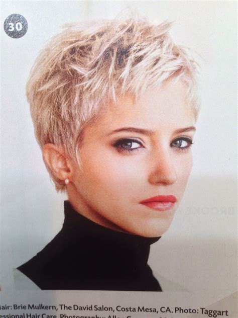 How do you style short white hair? Pin on Haircuts