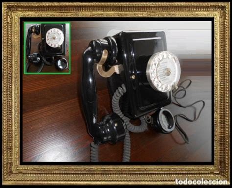 Teléfono De Pared Antiguo Thomson Houston 1924 Vendido En Venta