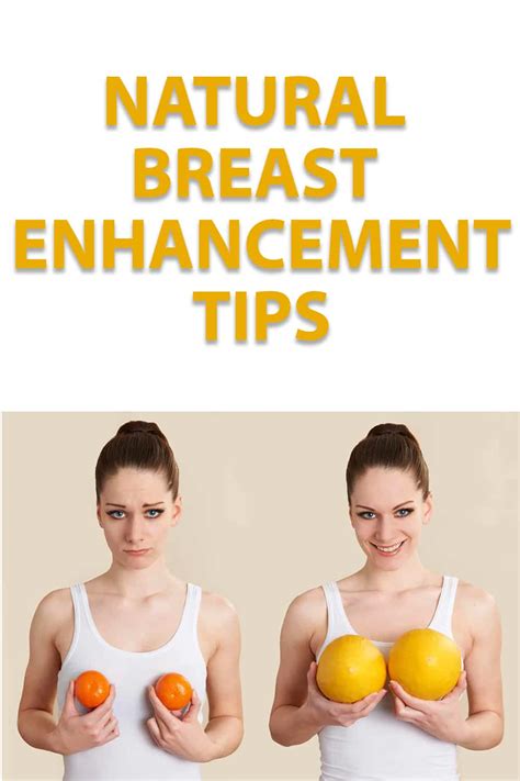 natural breast enhancement tips