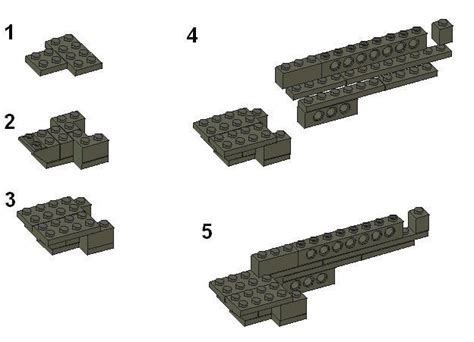 How To Make A Lego Gun Step By Step